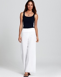 When it's time to take cover these breezy fold-over pants from Tommy Bahama are an easy-chic option. Slip them on once the sun goes down to ward off beach breezes. When it's time to take cover these breezy fold-over pants from Tommy Bahama are an easy-chic option. Slip them on once the sun goes down to ward off beach breezes.