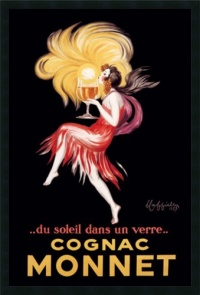 Cognac Monnet (ca. 1927) by Leonetto Cappiello, Framed Print Art - 37.66 x 25.66 Cognac Monnet (ca. 1927) by Leonetto Cappiello, Framed Print Art - 37.66 x 25.66