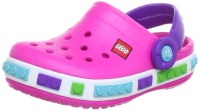Crocs 12080 CB LEGO Clog (Toddler/Little Kid),Neon Magenta/ Neon Purple,6 M US Toddler Crocs 12080 CB LEGO Clog (Toddler/Little Kid),Neon Magenta/ Neon Purple,6 M US Toddler
