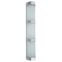 Influenced heavily by art and architecture, this wall sconce fits perfectly in any modern home. Influenced heavily by art and architecture, this wall sconce fits perfectly in any modern home.