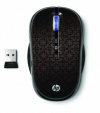 HP 2.4 GHz Wireless Optical Mobile Mouse - Black Cherry