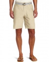 IZOD Men's Chambray Slub Solid Short