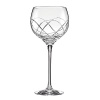 This kate spade new york Annadale goblet is rendered in sparkling European crystal cut with a swirled design.