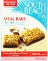 South Beach Diet Meal Bar, Chocolate Peanut Butter, 9 Count