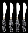 Arthur Court Grape Spreaders, Set of 4