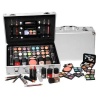 SHANY Cosmetics Carry All Train Case with Makeup and Reusable Aluminium Case - Cameo