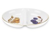 Royal Worcester Evesham Gold Porcelain Divided Vegetable Bowl