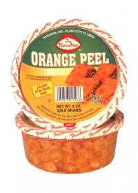 Paradise Diced Orange Peel, 8 Ounce Tubs (Pack of 6) Paradise Diced Orange Peel, 8 Ounce Tubs (Pack of 6)