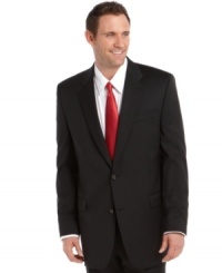 Always a classic, this black striped blazer from Lauren by Ralph Lauren instantly sharpens your dress look. Always a classic, this black striped blazer from Lauren by Ralph Lauren instantly sharpens your dress look.