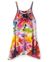Flowers by Zoe Toddler Girls' Watercolor Tunic - Sizes 2T-4T