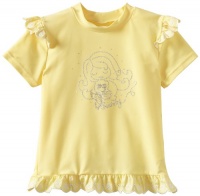 Seafolly Girls 2-6X Short Sleeve Rashie, Sunflower, 6 Seafolly Girls 2-6X Short Sleeve Rashie, Sunflower, 6