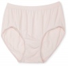 Bali Women's Microfiber Brief Panty, Silken Pink, 8/9