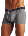 HUGO BOSS Men's Boss Logo WaistbandTrunk, Grey, Large