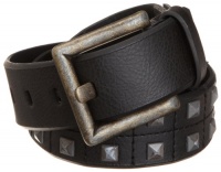 Marc Ecko Cut & Sew Mens Studded Wide Casual Jean Belt, Black, Small