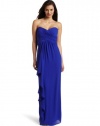 Nicole Miller Women's Strapless Gown, Blueberry, 10