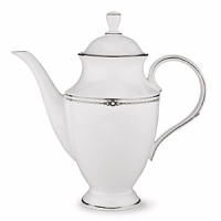 An exquisite pattern of pearl-like beads and platinum rings creates an heirloom quality 5-piece place setting to be treasured and enjoyed for many generations. An exquisite pattern of pearl-like beads and platinum rings creates an heirloom quality 5-piece place setting to be treasured and enjoyed for many generations.