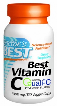 Doctor's Best Best Vitamin C 1000mg, 120 Count