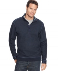 Step up your style for the season with this smart pullover sweater from Tommy Bahama. Step up your style for the season with this smart pullover sweater from Tommy Bahama.