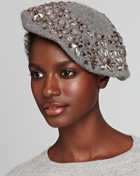 From coffee runs to cocktail parties, kate spade new york's jeweled beret is dazzling day or night. From coffee runs to cocktail parties, kate spade new york's jeweled beret is dazzling day or night.