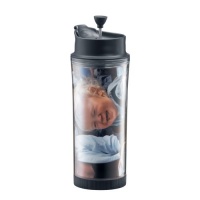 Bodum 16-Ounce Travel Coffee Press with Picture Insert Bodum 16-Ounce Travel Coffee Press with Picture Insert