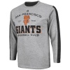 MLB San Francisco Giants Roll Out Long Sleeve Crew Neck Overdyed Tee Boys'