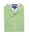 Tommy Hilfiger Men City Poplin Slim Fit Short Sleeve Shirt