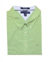 Tommy Hilfiger Men City Poplin Slim Fit Short Sleeve Shirt