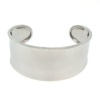Sterling Silver Wide Polished Cuff Bracelet
