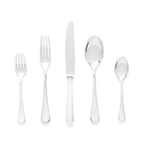 Christofle celebrates the America of the Jazz Age in this fine flatware collection. Cut corners, angles and structured lines give an elegant nod to the Art Deco style of the 1930s. Christofle celebrates the America of the Jazz Age in this fine flatware collection. Cut corners, angles and structured lines give an elegant nod to the Art Deco style of the 1930s.
