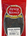 Spicy World Black Pepper Whole, 7-Ounce Pouches (Pack of 6)