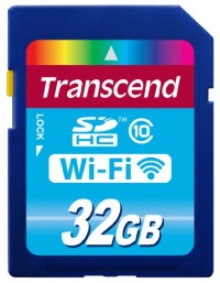 Transcend Information 32 GB Wi-Fi SDHC Class 10 Memory Card (TS32GWSDHC10) Transcend Information 32 GB Wi-Fi SDHC Class 10 Memory Card (TS32GWSDHC10)