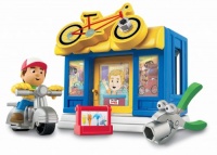 Fisher-Price Handy Manny Construction Bicycle Shop Playpacks Fisher-Price Handy Manny Construction Bicycle Shop Playpacks