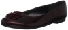 Nina Gill Ballet Flat (Little Kid/Big Kid),Burgundy Pearlized,5 M US Big Kid