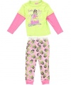 Carter's Watch the Wear Little Girl Big Dreams 2-Piece Pajamas (Sizes 12M - 24M) - lime, 18 months