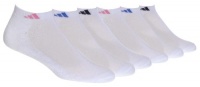 adidas Women's 6-Pack Low Cut Sock, White/Diva/Collegiate/Light, Blue/Black, Shoe Size 5-10 adidas Women's 6-Pack Low Cut Sock, White/Diva/Collegiate/Light, Blue/Black, Shoe Size 5-10