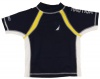 Nautica Toddler Boys Short Sleeve Rash Guard Navy Blue Swim Top/T-Shirt 2T 3T