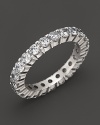 Diamond Eternity Band In 18K White Gold, 2.0 ct. t.w.