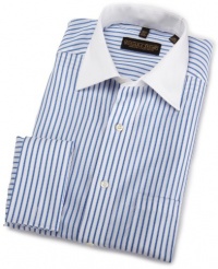 Trump Mens Donald Trump Non Iron Twill Stripe Shirt Trump Mens Donald Trump Non Iron Twill Stripe Shirt