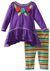 Sweet Heart Rose Baby-Girls Infant Flower Legging Set,Purple/ Multi, 12 Months Sweet Heart Rose Baby-Girls Infant Flower Legging Set,Purple/ Multi, 12 Months