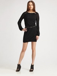 Featuring irresistibly alluring cutout shoulder details, this knit dress is a must-have this season.BoatneckLong sleevesCutout shoulder detailsPull-on styleAbout 22 from natural waist48% viscose/26% acrylic/26% woolDry cleanImported Model shown is 5'11 (180cm) wearing US size 4. Additional Information Women's Premier Designer & Contemporary Size Guide Featuring irresistibly alluring cutout shoulder details, this knit dress is a must-have this season.BoatneckLong sleevesCutout shoulder detailsPull-on styleAbout 22 from natural waist48% viscose/26% acrylic/26% woolDry cleanImported Model shown is 5'11 (180cm) wearing US size 4. Additional Information Women's Premier Designer & Contemporary Size Guide