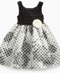 Sweet style for a special day. Whether she has to dress up for an occasion or wants to make an average day extra extraordinary, this dot dress from Sweet Heart Rose is spot on. Sweet style for a special day. Whether she has to dress up for an occasion or wants to make an average day extra extraordinary, this dot dress from Sweet Heart Rose is spot on.