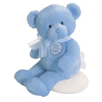 Gund Baby 12 My First Teddy Waggie - Blue Gund Baby 12 My First Teddy Waggie - Blue
