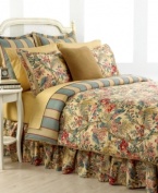 Accent your Lauren Ralph Lauren bed with a touch of texture. This decorative pillow features pure linen with jute cording for a naturally sophisticated look. Zipper closure.