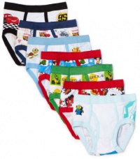 Handcraft Boys 2-7 Toddler Disney Pixar 7 Pack Brief, Multi, 2T/3T Handcraft Boys 2-7 Toddler Disney Pixar 7 Pack Brief, Multi, 2T/3T