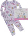Angelina Ballerina Pajamas and Book Set from Books to Bed (Baby, Toddler and Kids) Lavender, 24 Months