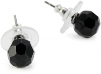 Carolee Jet Basics Jet Faceted Bead 8mm Jet Bead Stud Earrings Carolee Jet Basics Jet Faceted Bead 8mm Jet Bead Stud Earrings