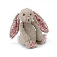 Jellycat Bashful Blossom Bunny, Beige Medium 12 Jellycat Bashful Blossom Bunny, Beige Medium 12