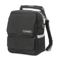 Ju-Ju-Be Packabe Diaper Bag, Black/Silver Ju-Ju-Be Packabe Diaper Bag, Black/Silver