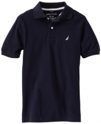 Nautica Sportswear Kids Boys 8-20 Short Sleeve Solid Polo, Sport Navy, Large Nautica Sportswear Kids Boys 8-20 Short Sleeve Solid Polo, Sport Navy, Large