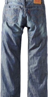 Levi's Boys 8-20 514 Slim Straight Jean Husky, BLURRED, 10 Husky